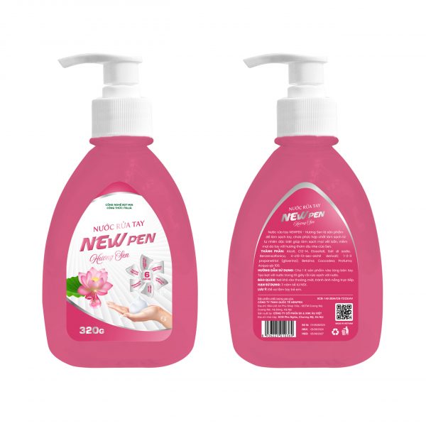 Nước Rửa Tay Newpen - Hương Sen (320g) - Ảnh 1