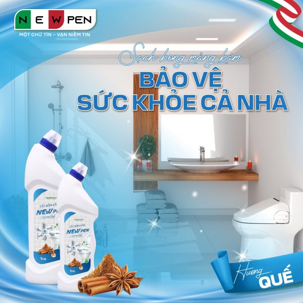 Tẩy Bồn Cầu Newpen - Hương Quế (1kg) - Ảnh 2